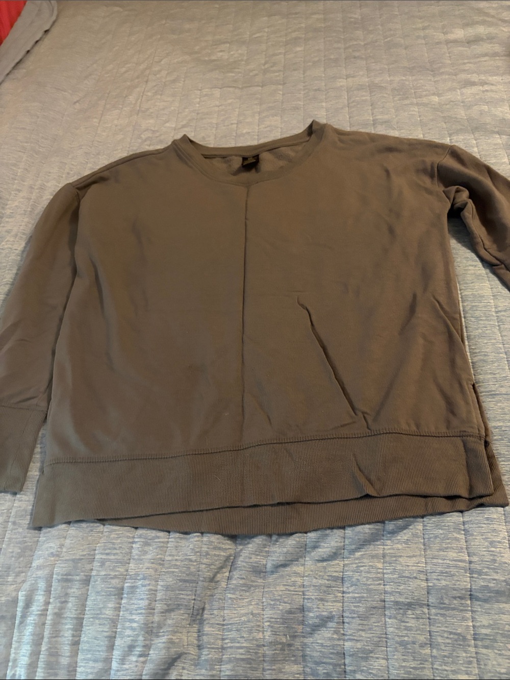Active Life Men's Crewneck Sweatshirt in Olive